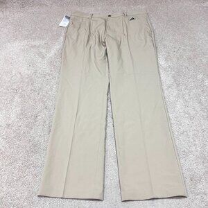 Adidas Golf Pants Men’s Pockets Tan Size 36x32 NWT
